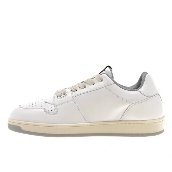 Versace Medusa Men Sneakers White Leather Size 43 / 10 US New